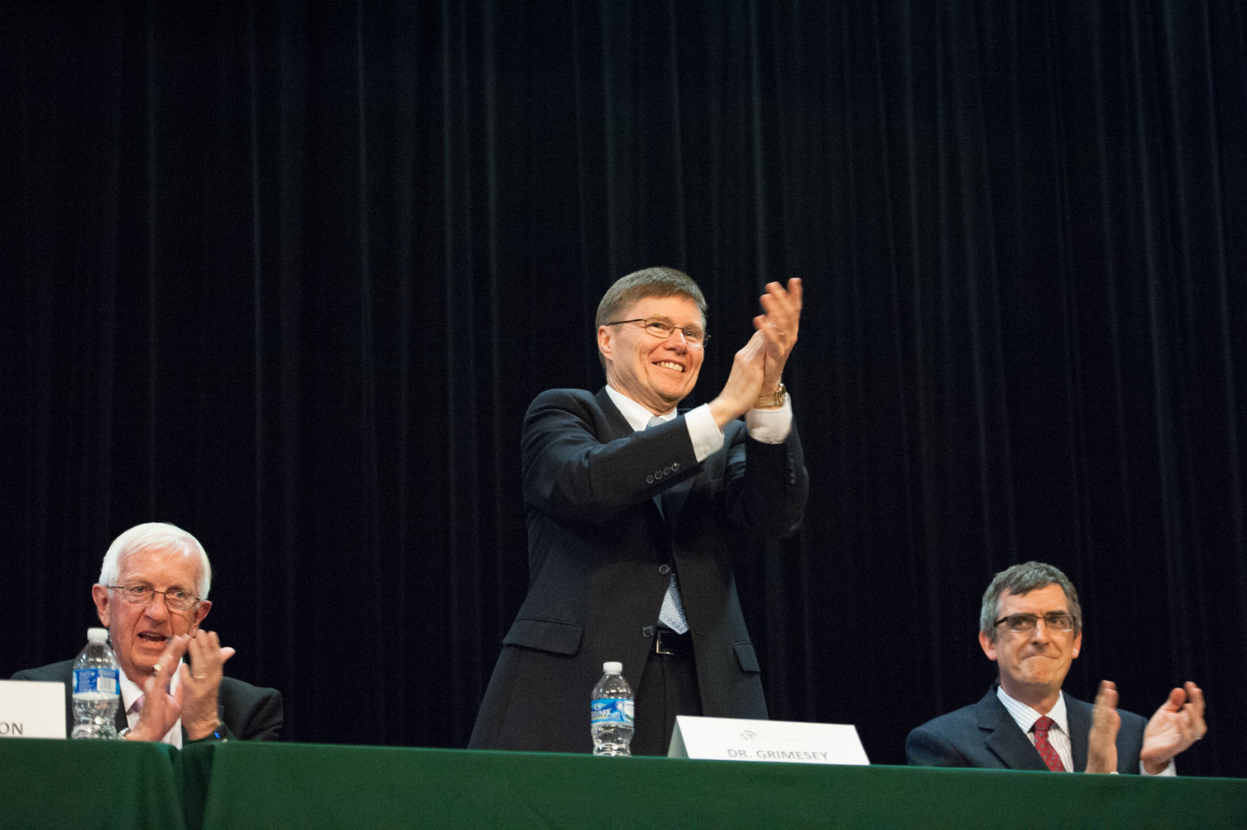 Grimesey applauds